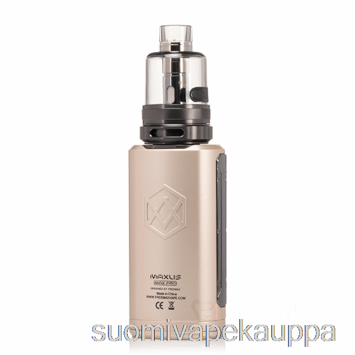 Vape Kauppa Freemax Maxus Max Pro 168w Aloituspakkaus Kultaa